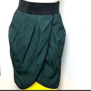 Wilfried Green Tulip Wrap Skirt - Size 4
